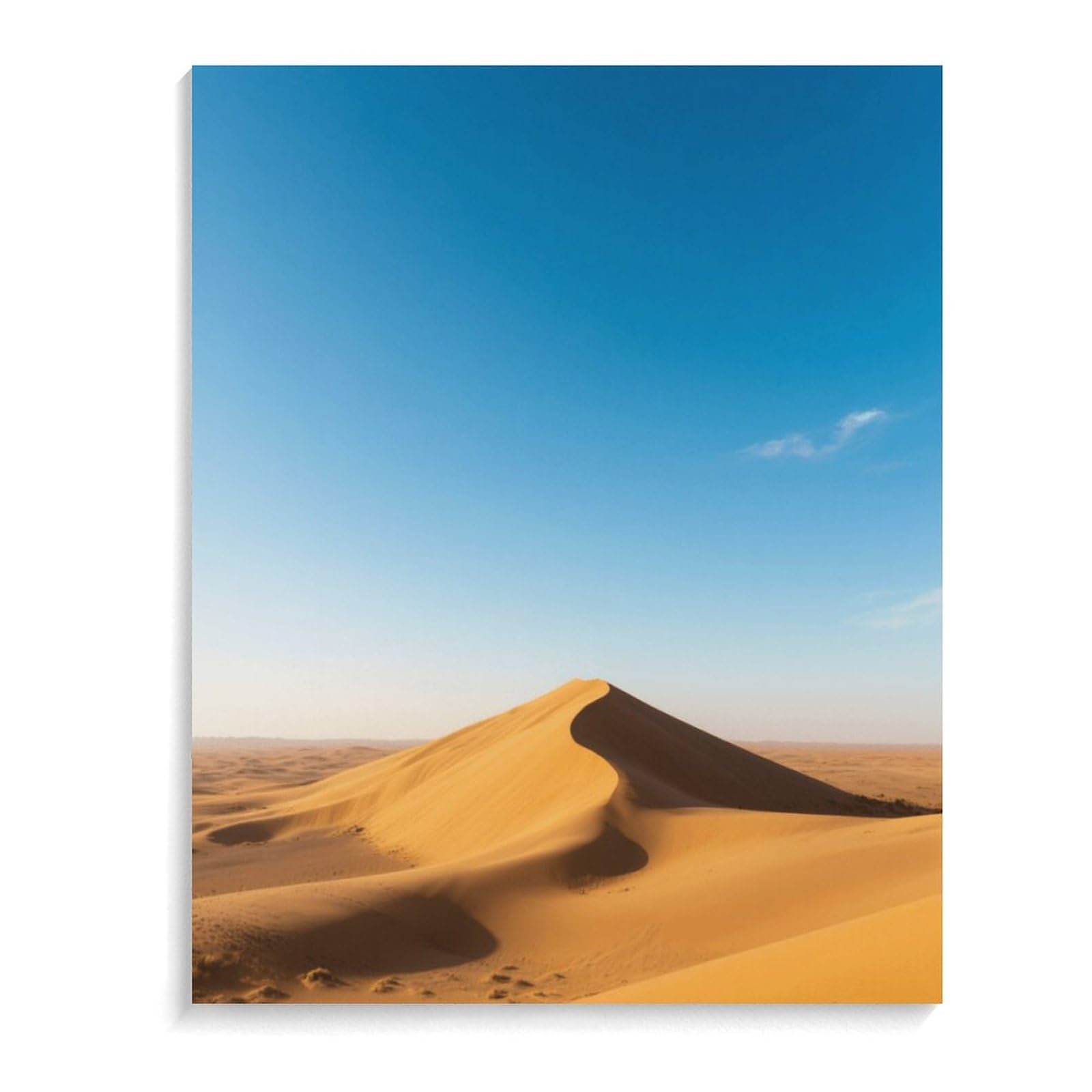 KOAYUBFC Desert Hills Malen nach Zahlen Kit für Erwachsene Anfänger Erwachsene Malen nach Zahlen Kits auf Leinwand DIY Acryl Ölfarben Malerei mit Pinseln als Geschenk Home Wall Decor