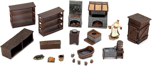 Miniatura 3 de WarLock Tiles accesorios de cocina  Configuración de WizKids RPG