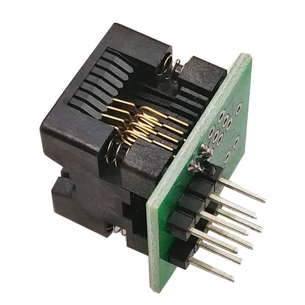 1pcs SOP8 ¨¤ DIP8 SOP8 Tournez DIP8 SOIC8 ¨¤ DIP8 IC Socket Programmateur Adaptateur Socket 150Mil