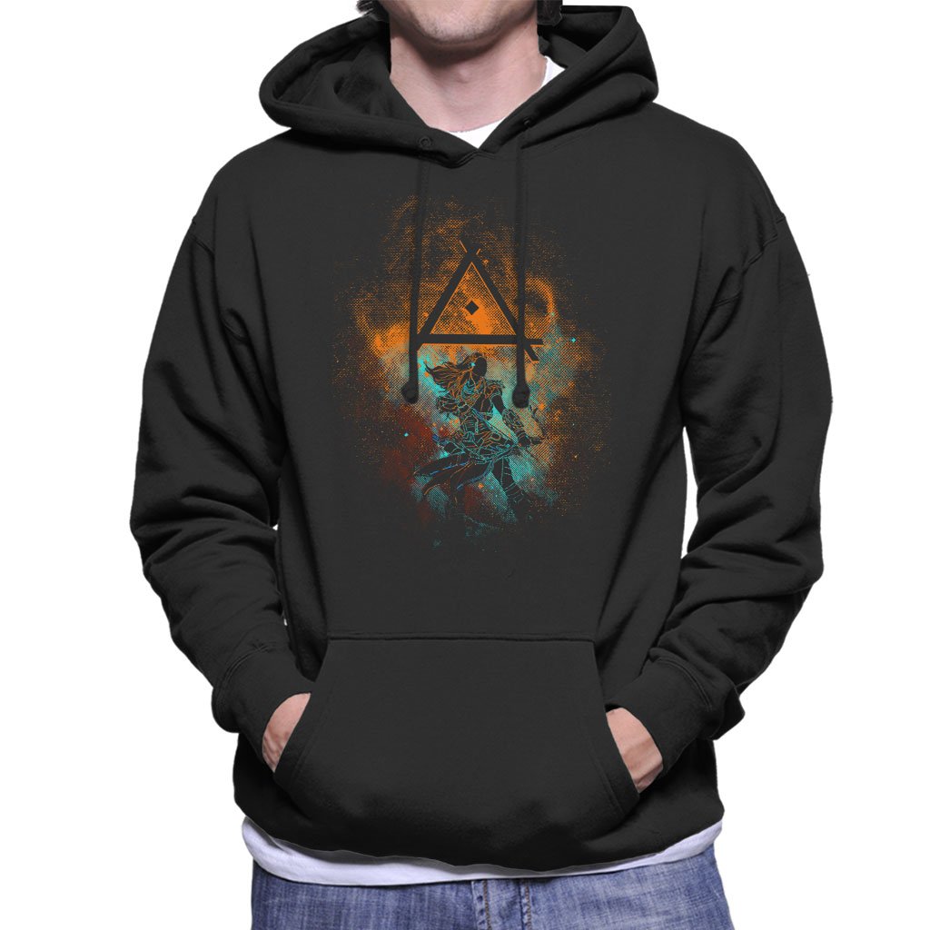 Horizon Zero Dawn Aloy Silhouette Men's Hooded Sweatshirt Black