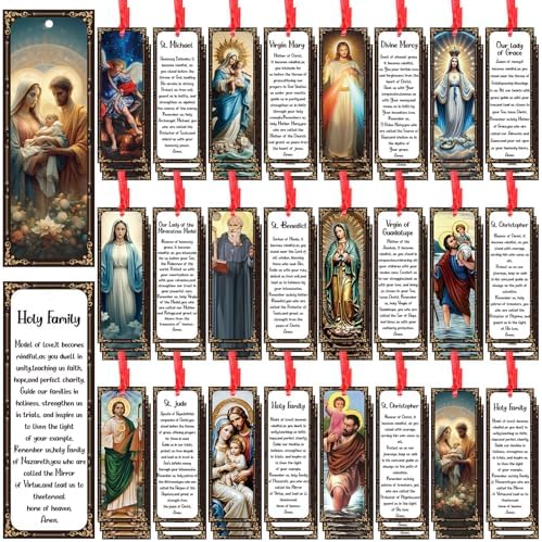 Catholic Bookmark Set: Assorted Religious Prayer Bookmark - View #7