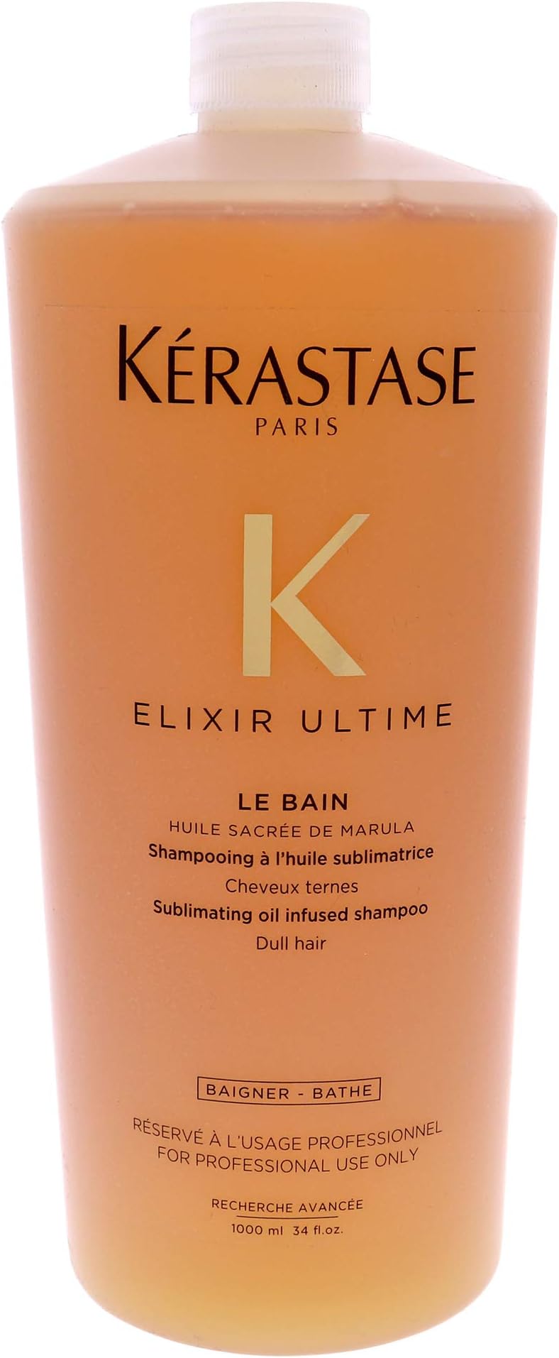 Kerastase Elixir Ultime Le Bain Shampoo For Unisex, 1000 ml