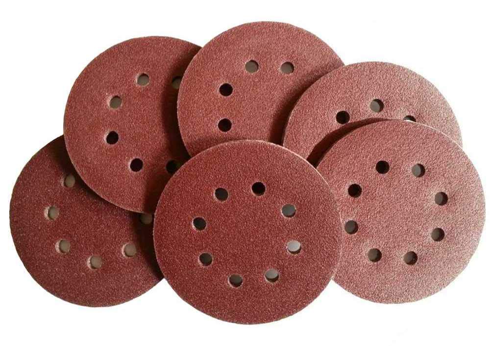 Disques abrasifs excentriques K40 à K240 pour un ponçage homogène sans rayure