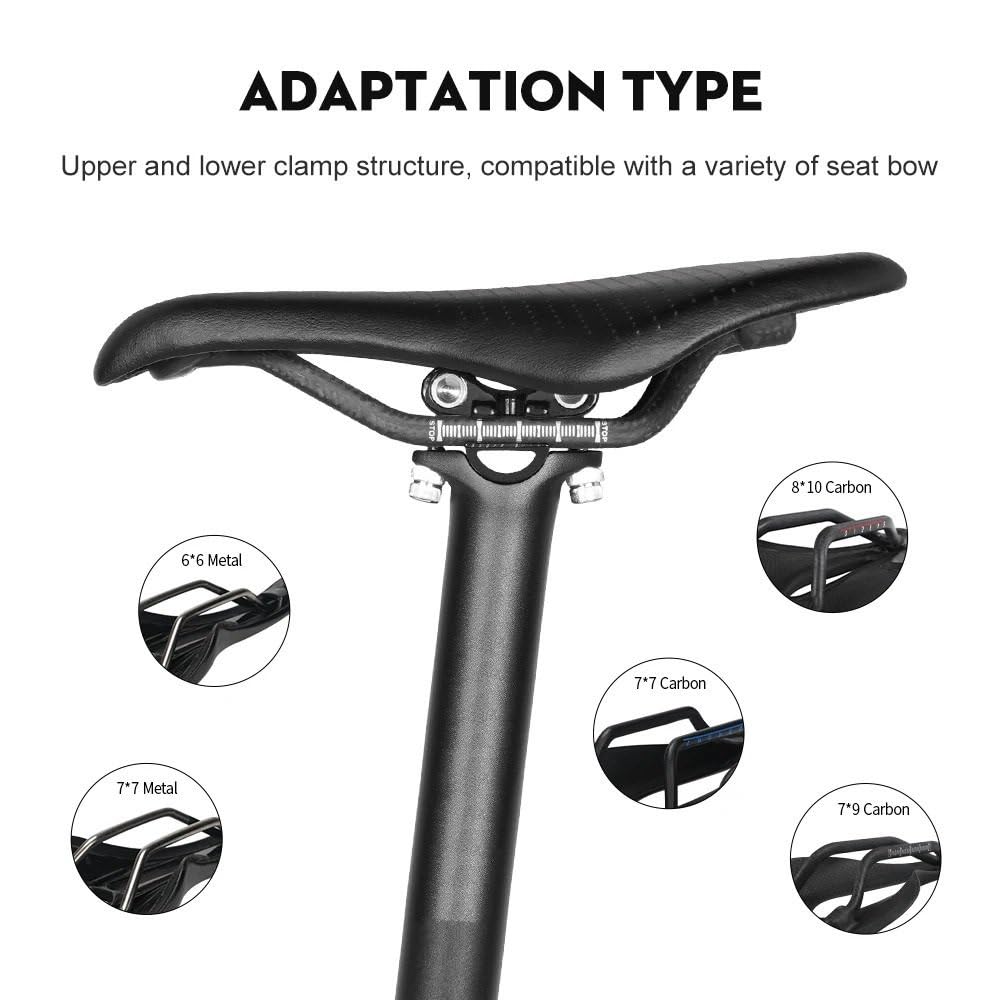 MTB E-Bike rower podsiodłowa Do TOSEEK ZF-One Carbon sztyca Comp sprężynowa sztyca podsiodłowa