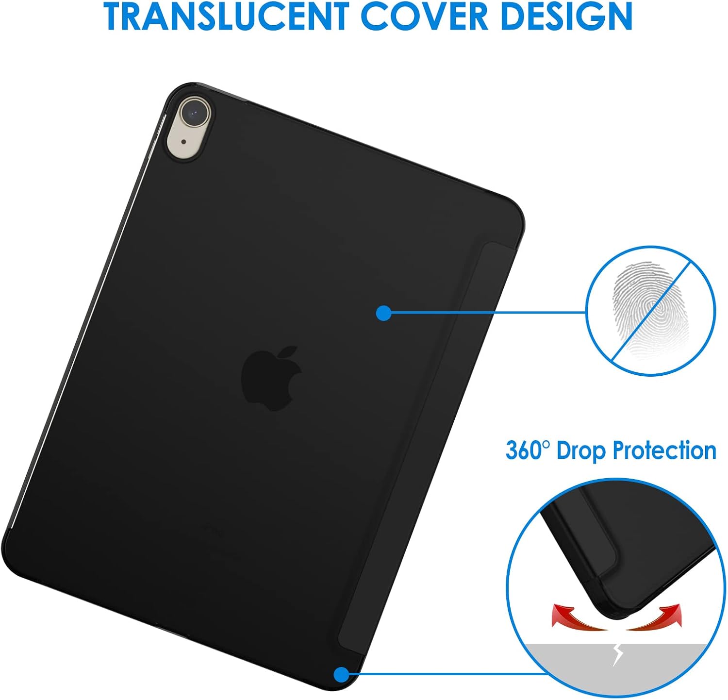 JETech Case for iPad Air 11-Inch M4/M3/M2 (2026/2025/2024), iPad Air 5 (2022 5th Generation 10.9-Inch) - Image 5