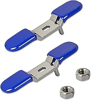 2-Pack RK34-BVHD 3/4" Blue Ball Valve Handle Replacement for Zurn Wilkins - Durable, Corrosion-Resistant Repair Handles