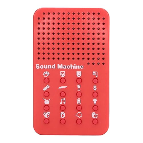 Fabater Sound Machine, Portable Electronic Sound Maker, Novelty Prank Kids & Adults, Funny Sound Maker Machine with 16 Sound Effects, Electronic Novelty Funny Noise Maker Toy
