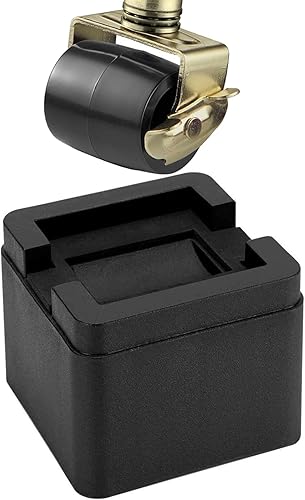 BTSD-home Elevadores de cama resistentes de 3 pulgadas, elevadores de cama ajustables para todas las ruedas de muebles, sofá, mesa y sofá, paquete