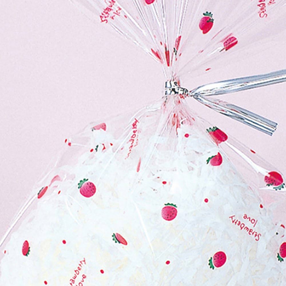 きゅーちゃん　HEIKO OPP袋 クリスタルパック 5000枚 HEIKO OPP袋 クリスタルパック H5-8 (ヘッダー付き) 100枚/袋