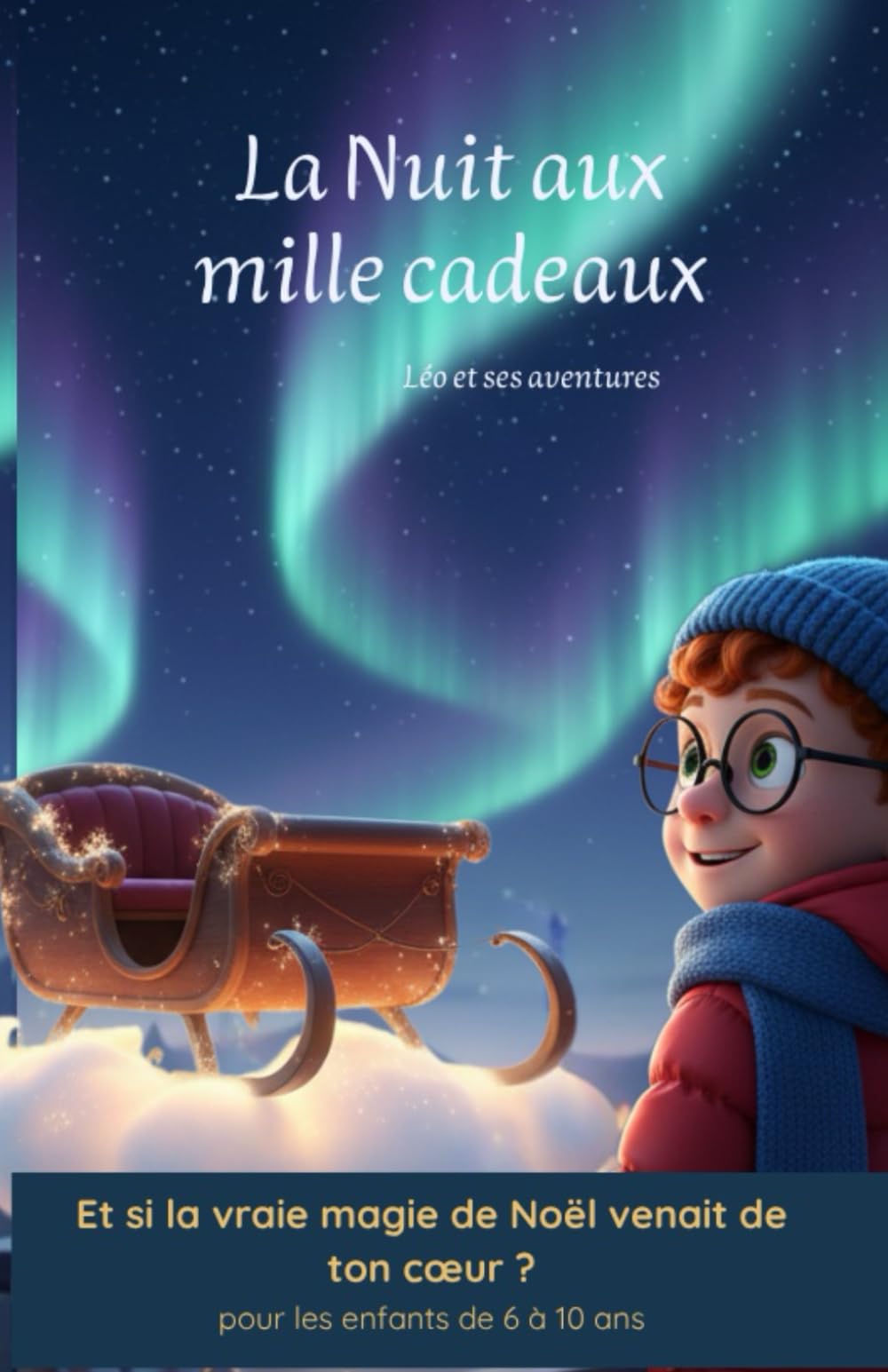 La nuit aux mille cadeaux: Et si la vraie magie de Noël venait de ton cœur ? (pour enfants de 6 à 10 ans) (Léo et ses aventures)