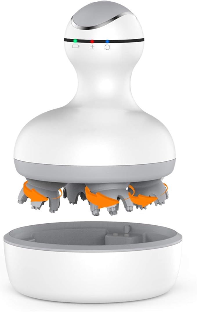 FORTHiQ Electric Scalp Massager, Portable Head Scratcher, Pain Headache