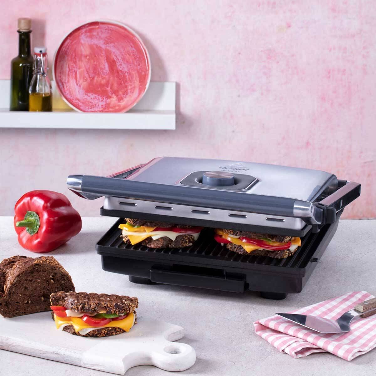 Arzum Okka METALIUM CONTACT GRILL AND SANDWICH MAKER