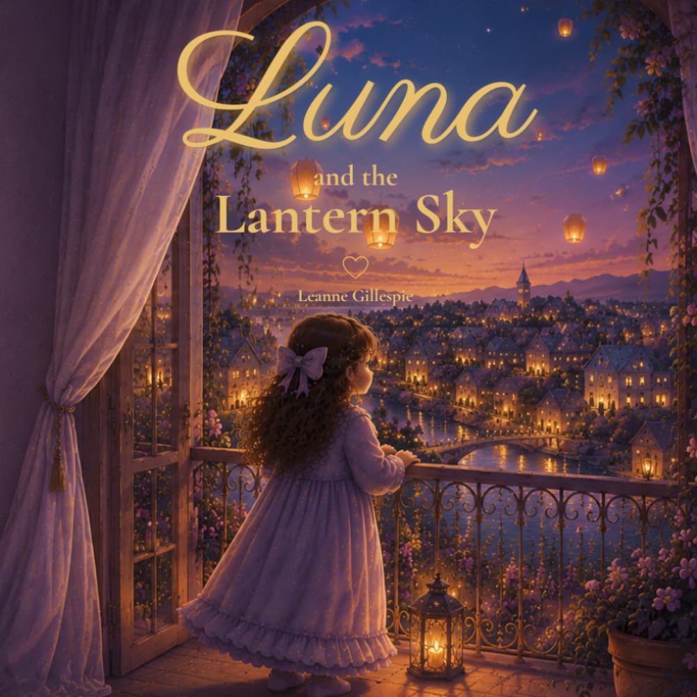 Luna and the lantern sky
