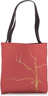 Kintsugi Red Tote Bag