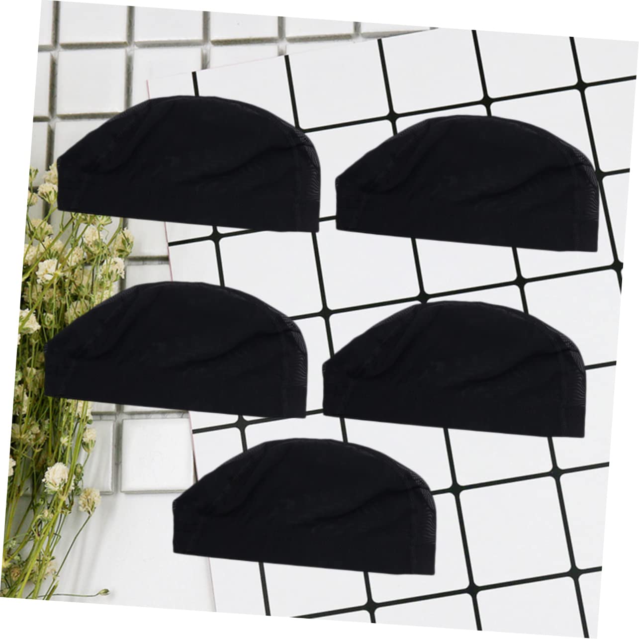 minkissy 15 Piezas Tapa De Cúpula De Malla Gorras De Peluca Gorra De Peluca De Spandex Gorra De Peluca Transpirable Gorra De Pelucas Estirable Red De Peluca Transpirable Ajustable Media