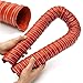 New 64mm 2.5Inch Silicone Flexible Brake Ducting Hose Aeroduct Airduct Pipe 1M