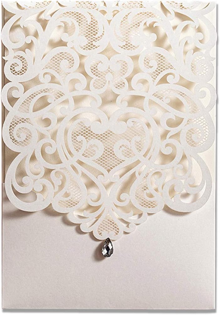 invito per matrimonio taglio laser