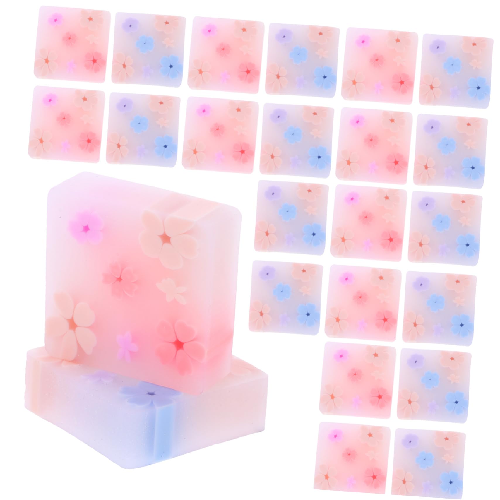 SHOWERORO 32pezzi Cute Jelly Erasers Multi-function Delicate Pencil Erasers for School and Office Supplies