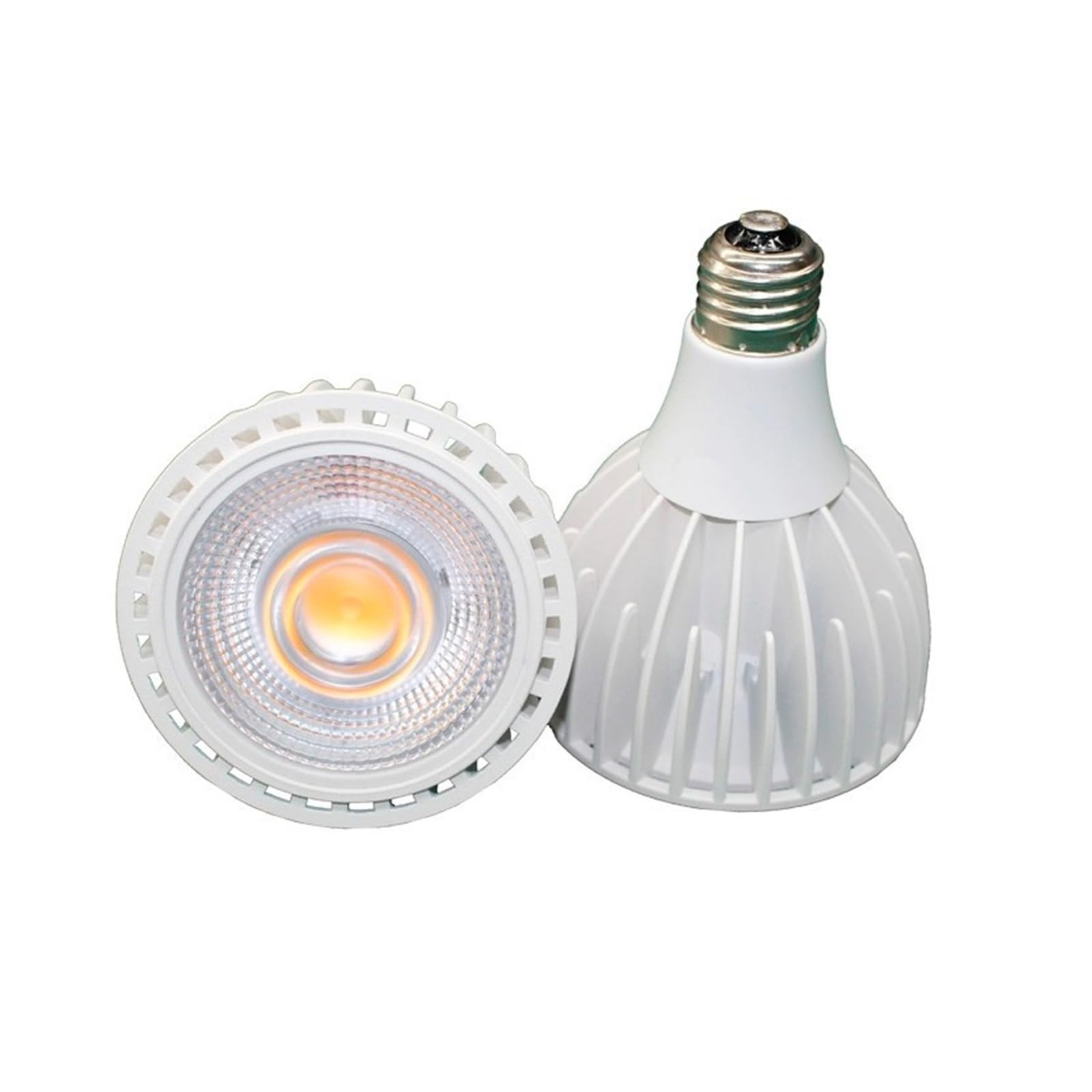 Foco LED de espectro completo for cultivo de plantas, 4 unidades, E27, E26, G12, 15 W, 20 W, 25 W, 30 W, for invernaderos, flores hidropónicas Para iluminación comercial e industrial(3000K,G12_30W)