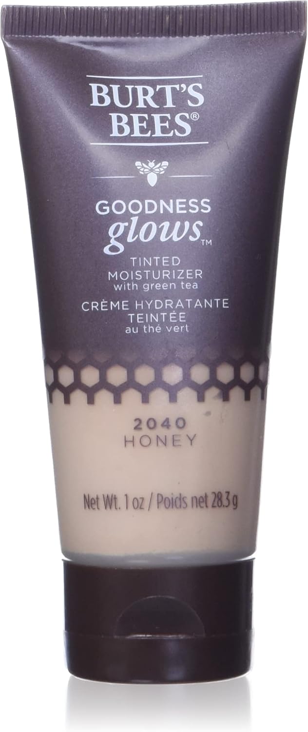 Burt's Bees Goodness Glows Tinted Moisturizer, Honey, 28.3 g (Pack of 1) Amazon.ca Beauty