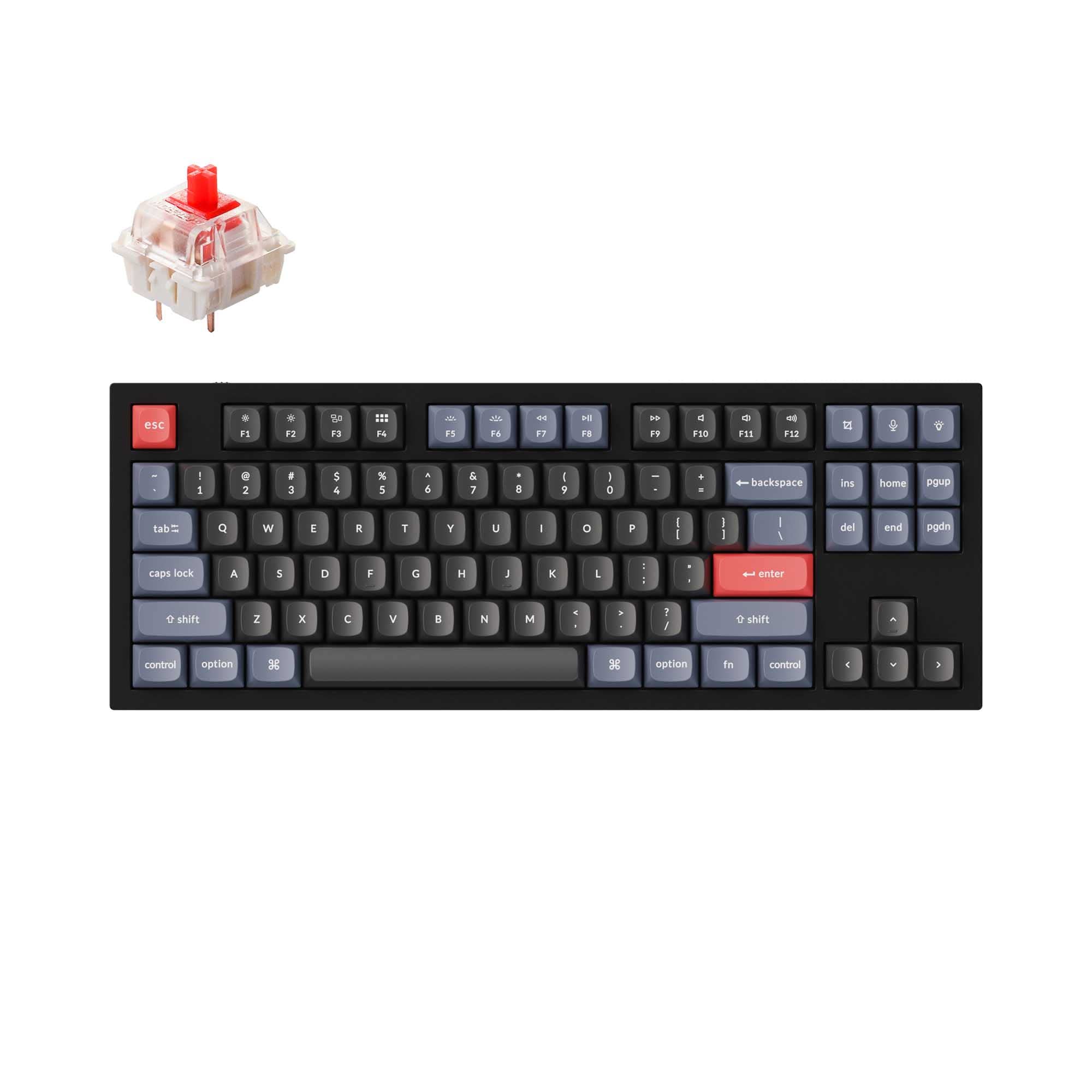 Keychron Q3 QMK Custom Hot-Swappable Gateron G-PRO Switch 