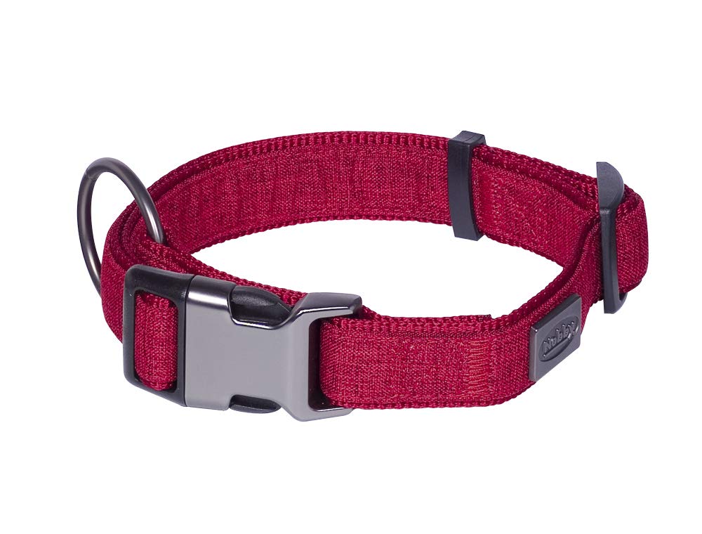 Nobby Pet Rouge Dog Collar Linen Deluxe