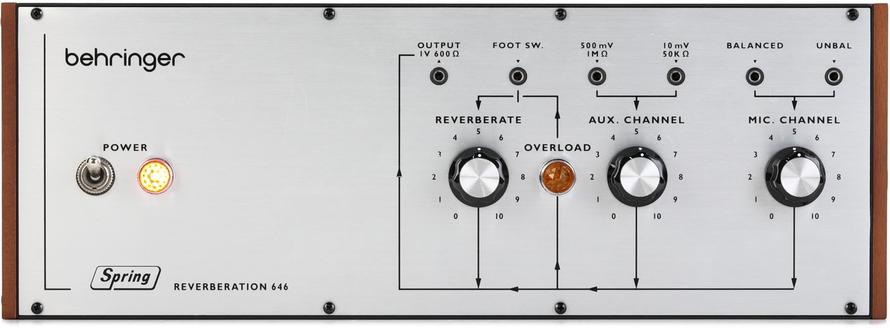 Amazon.com: Behringer Spring Reverberation 66 Spring Reverb Module