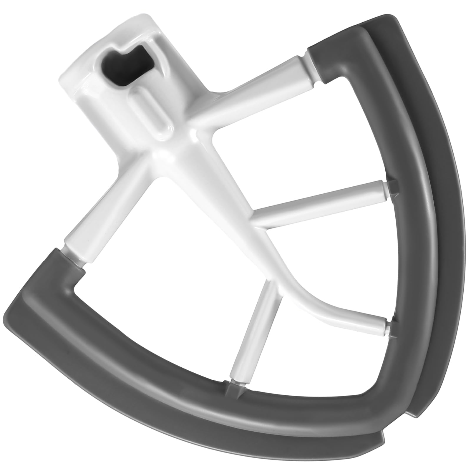 Flex Edge Beater for KitchenAid 4.5-5 Quart Tilt-Head Stand Mixers,KFE5T Paddle with Scraper for Kitchen Aid Mixer Accessories Beater Blade