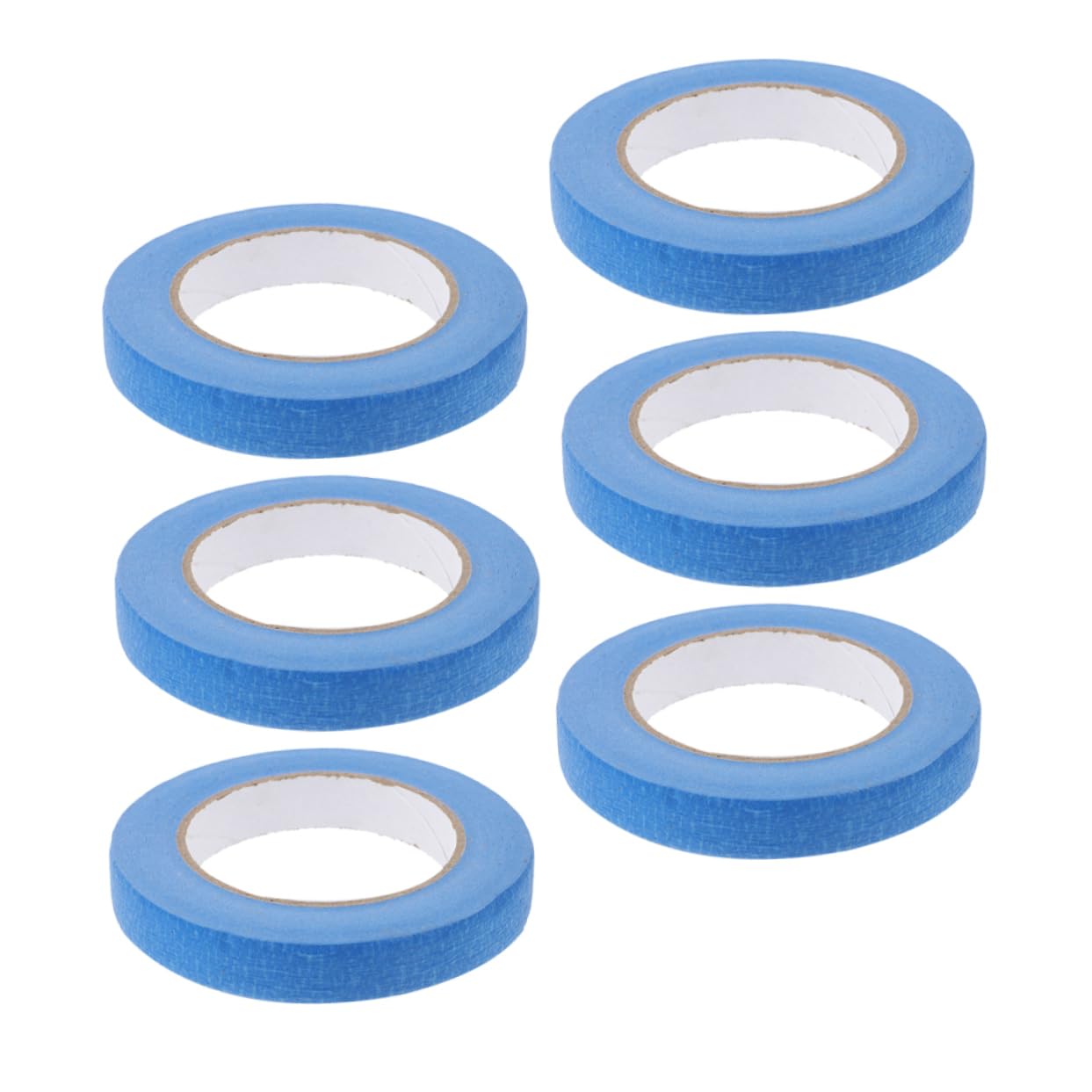 DOITOOL 5 Ensembles Ruban De Masquage Peinture De Bandes Adhésives Pour Artistes Utilisation Intérieure Extérieure Résistance Pour Protection Murs 6 Rouleaux*5