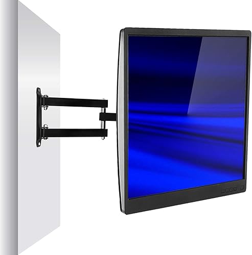 Miniatura 3 de Mount-It! Soporte de pared para TV de movimiento completo con brazo articulado  Soporte de movimiento de inclinación, giro y rotación  Soporte de