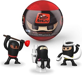Funko Paka Paka: Toilet Gas Mask Ninja - (machine Capsules) - Toilet Ninjas - Collectable Vinyl Figure - Gift Idea - Official Merchandise - Toys for Kids & Adults - Stocking Fillers