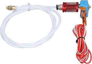 Kit de cabeça extrusora, peças de substituição de alumínio termistor de bloco de aquecimento MK8, conjunto de extremidade quente 12V 40W tubo de aquecimento para impressora 3D série CR10