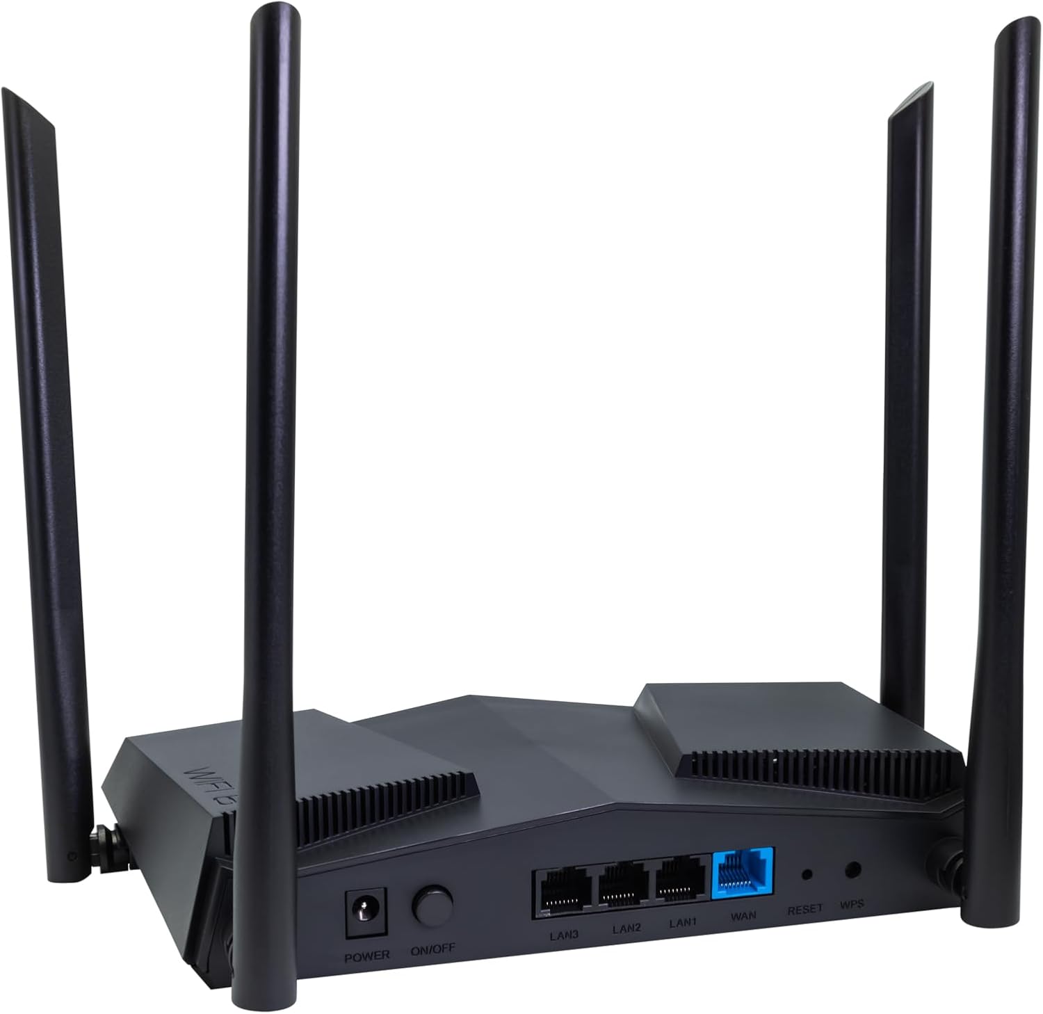 WayPonDEV Banana Pi WiFi 6 OpenWRT Board, Dual Band Wireless Router, 802.11ax ac WiFi 6 Gigabit VPN Router, Integrated 5GE Phy and RGMII, Support WPA,WPA2,WPA3 (Black Case Bundle)