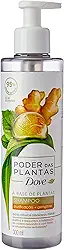 Shampoo Dove Poder das Plantas Purificação + Gengibre Frasco 300Ml, Dove