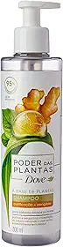 Shampoo Dove Poder das Plantas Purificação + Gengibre Frasco 300Ml, Dove