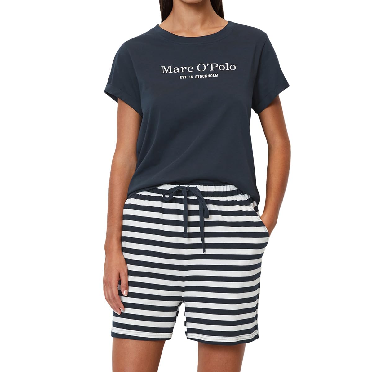 Marc O'Polo Damen Mix&Match Short Pyjama Set Pajama Set