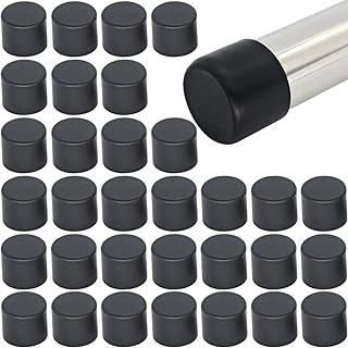 32Pcs Round Rubber Chair Leg Tips Caps