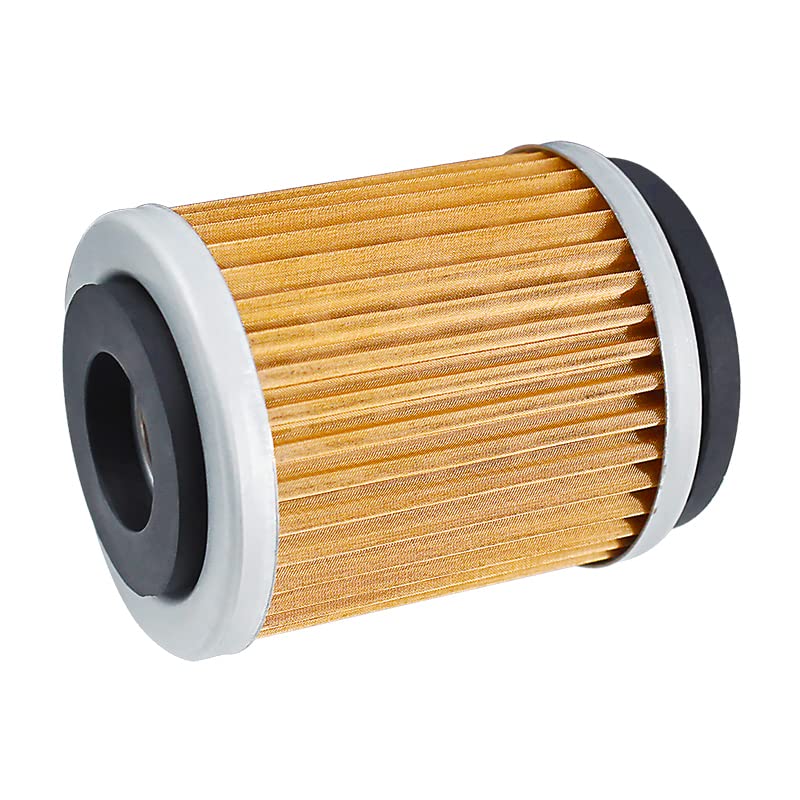 2/4/6 sztuk filtr oleju motocyklowego dla Y-m-h Cy-g-nus XC125 XC150 XT250T AG200 AG 200 YJ125 TW125 TW 125 SR125 SR125SE SR185 SRX250 Akcesoria motocyklowe (Color : 6pcs-yellow)