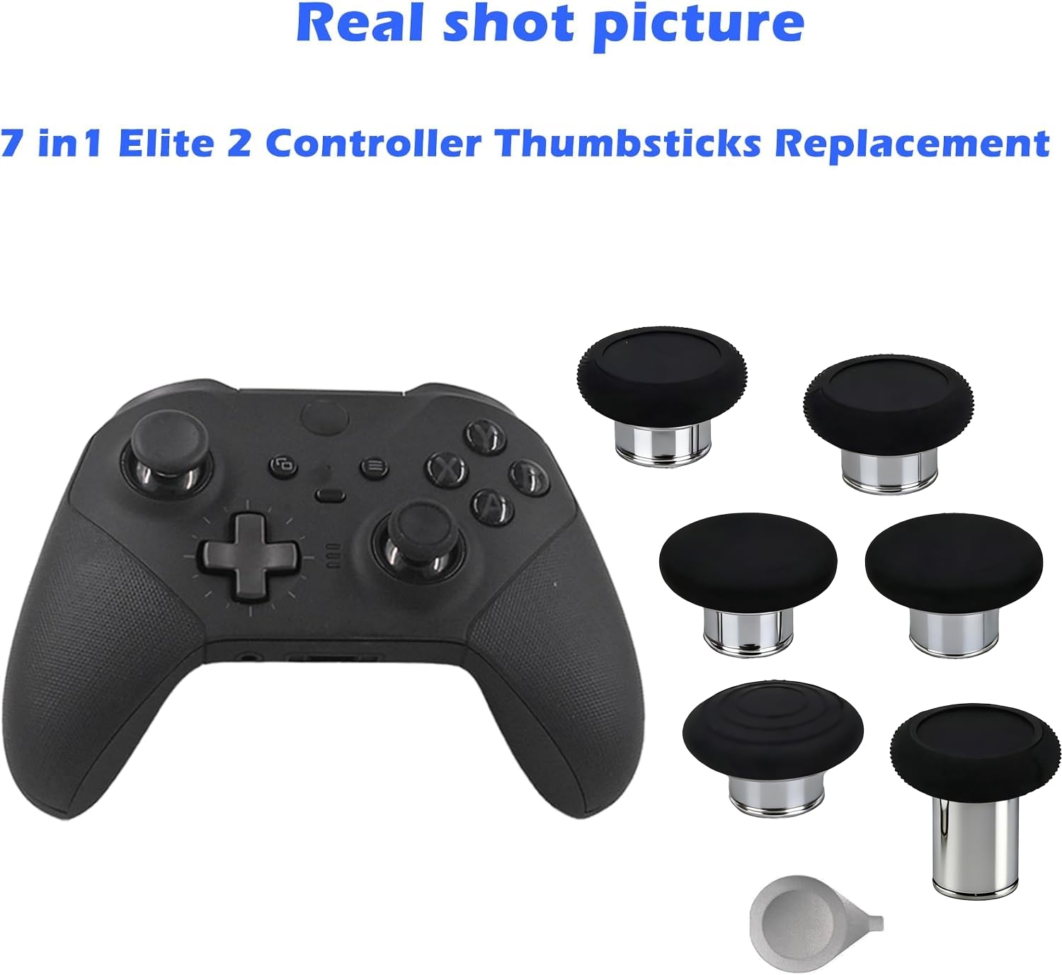 Amazon.com: 7in1 Elite 2 Controller Thumbsticks Replacement for