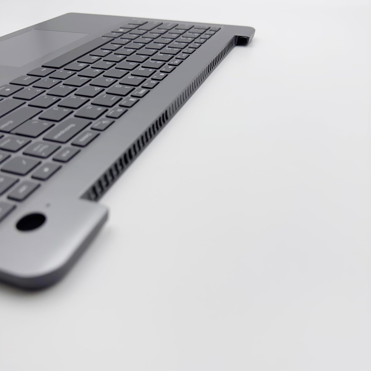 Replacement Laptop Upper Case Palmrest Backlit Keyboard Touchpad Assembly Part for Lenovo ideapad 3-15ITL6 3-15ADA6 3-15ALC6 5CB1B65660 Gray