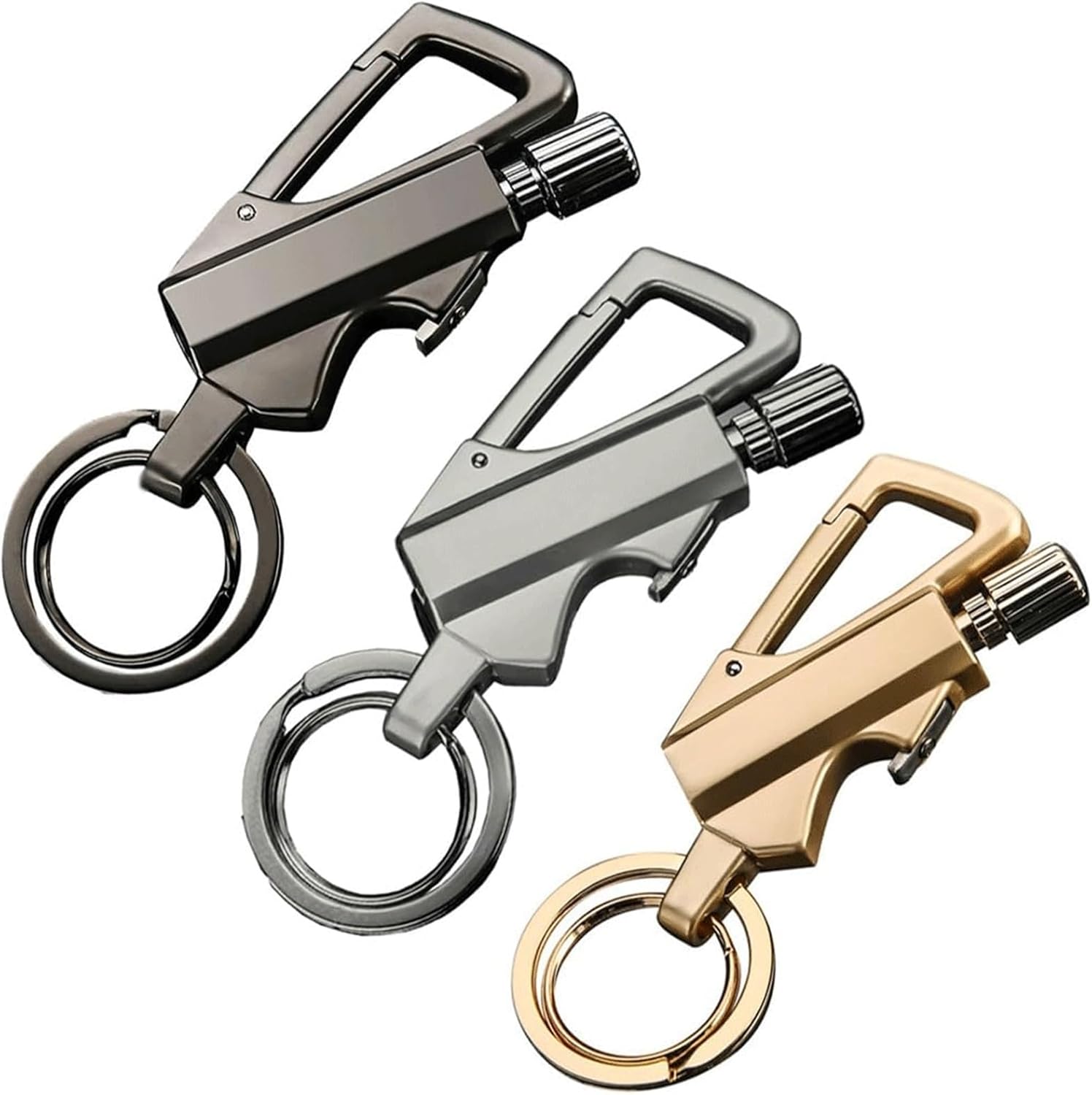 Multifunctional Match Kerosene Windproof Lighter, Reusable, Slide Ignition, Suitable for Outdoor Camping (Kerosene not Included)(3pc)