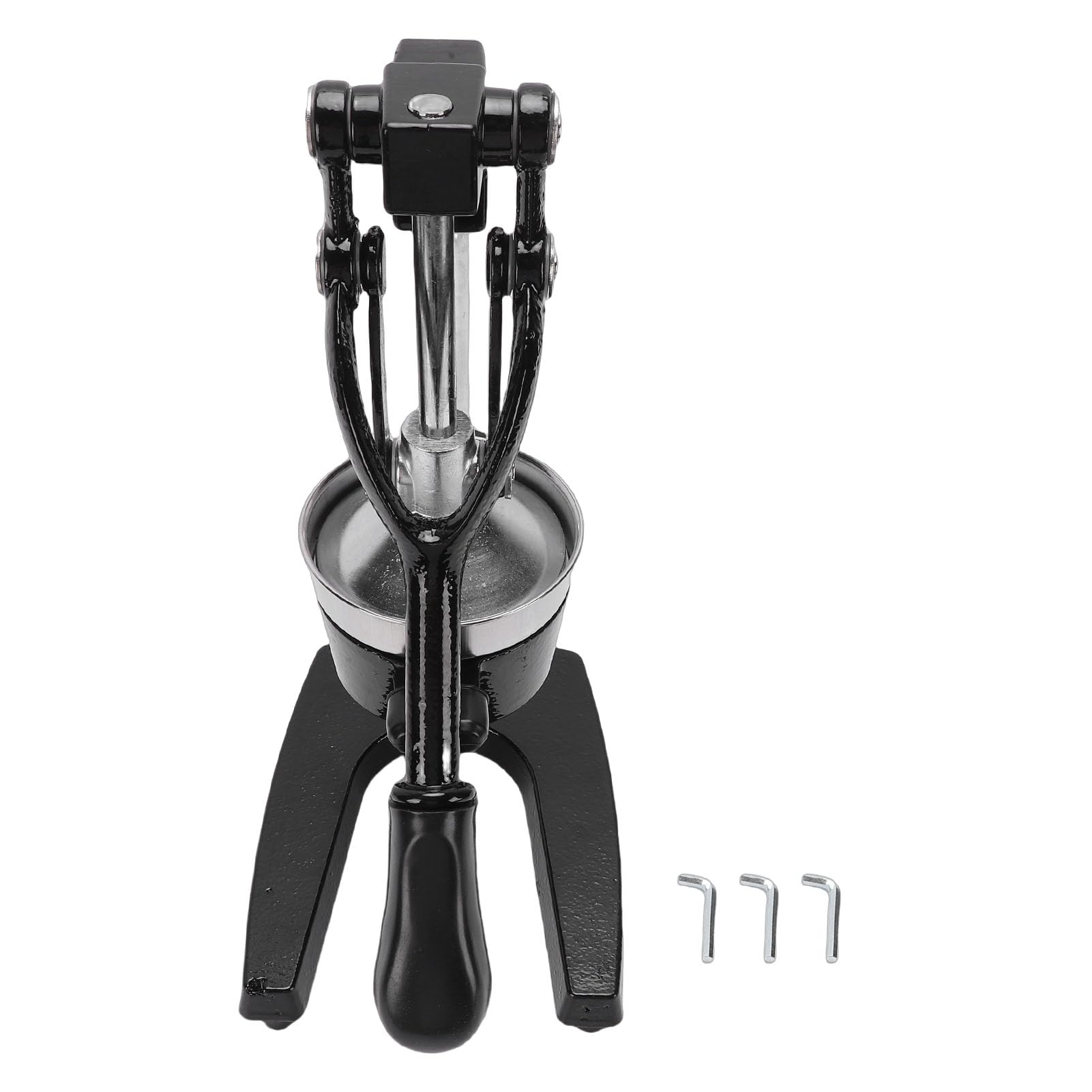 Generic Exprimidor Manual Compacto de Acero Inoxidable Extrae Eficientemente Jugos para la Cocina del Hogar, Exprimidor de Limón de Acero Inoxidable para la Cocina del Hogar