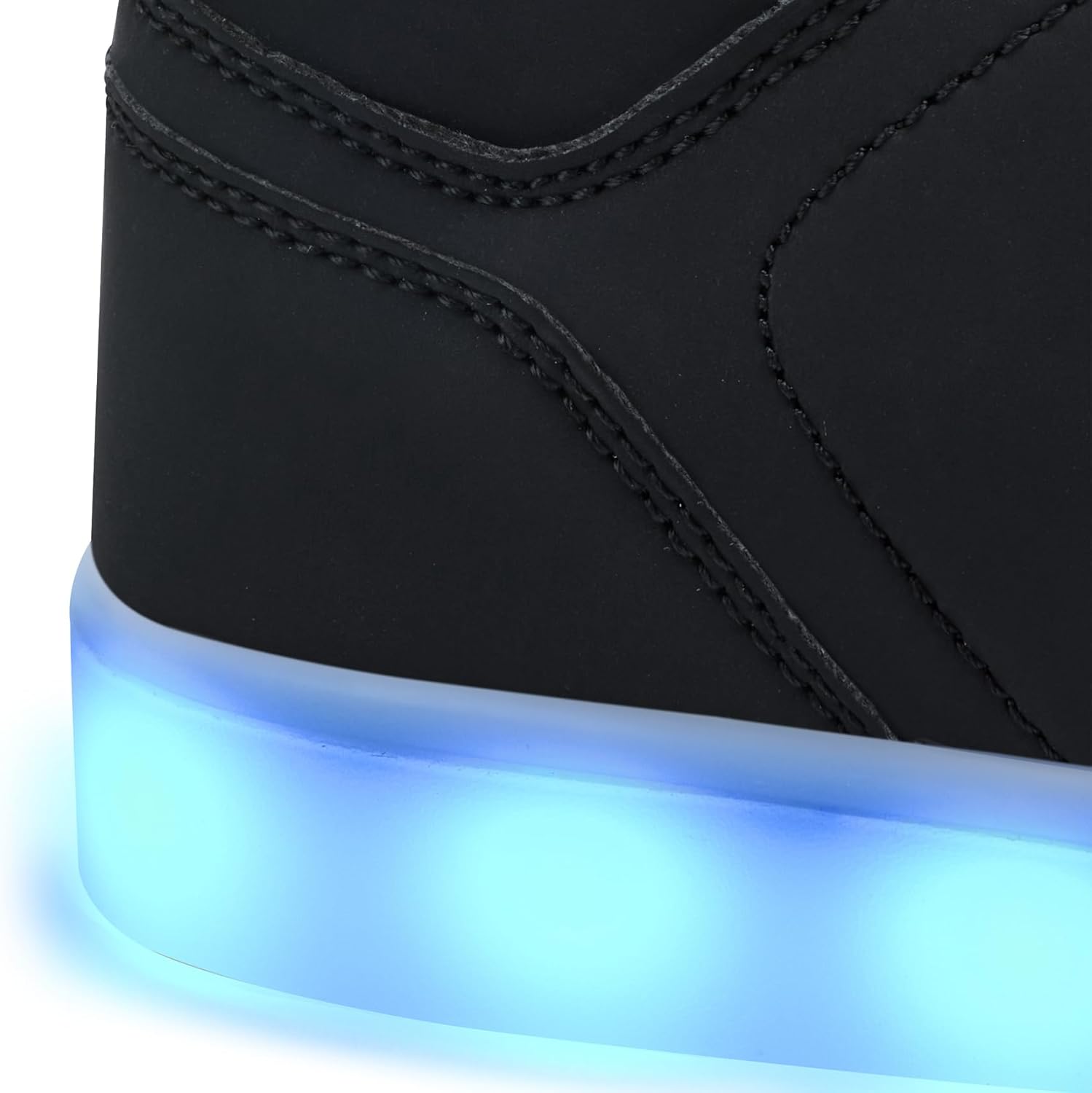 Unisex LED Light Up Shoes, Fashion High Top LED Sneakers USB Rechargeable Glowing Luminous Shoes for Men, Women, Teens - Image 3