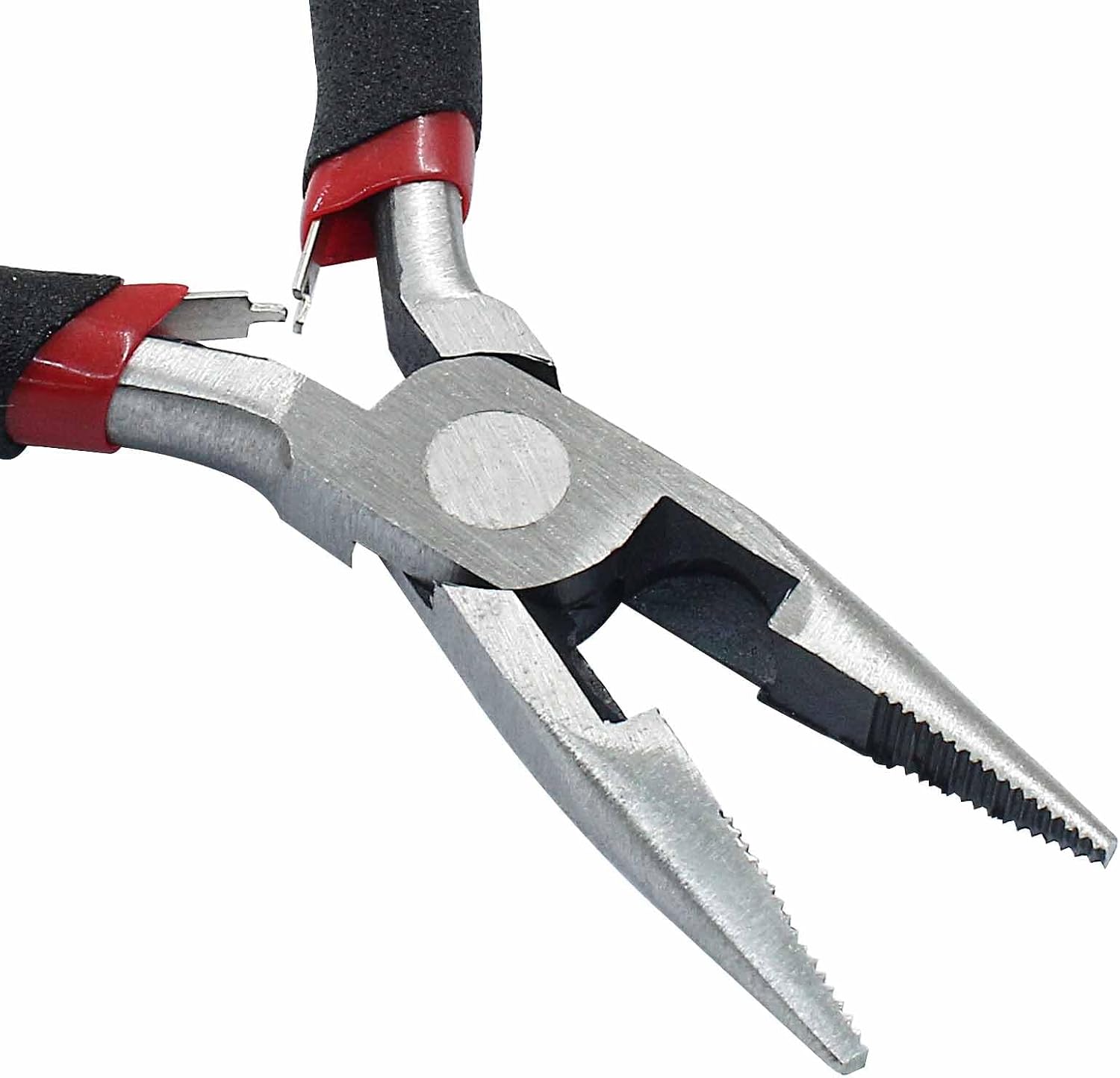 12cm/4.72" Needle Nose Pliers For Jewelry Making, Long Nose Pliers Wire Cutters, Chain Nose Pliers with Wire Cutter, Jewelry Making Tool for Handcraft Hobby DIY Jewelry Work