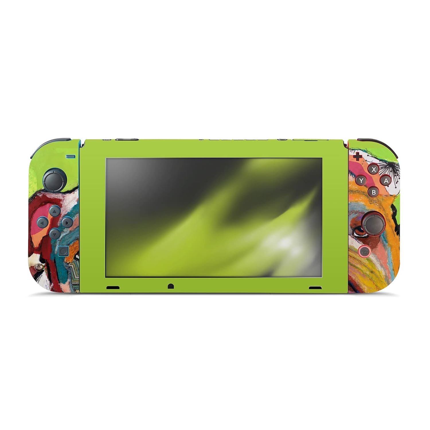 Head Case Designs Officially Licensed Michel Keck Bulldog Art Mix Matte Vinyl Sticker Gaming Skin Case Cover Compatible With Nintendo Switch Console & Dock & Joy-Con Controller Bundle image 2