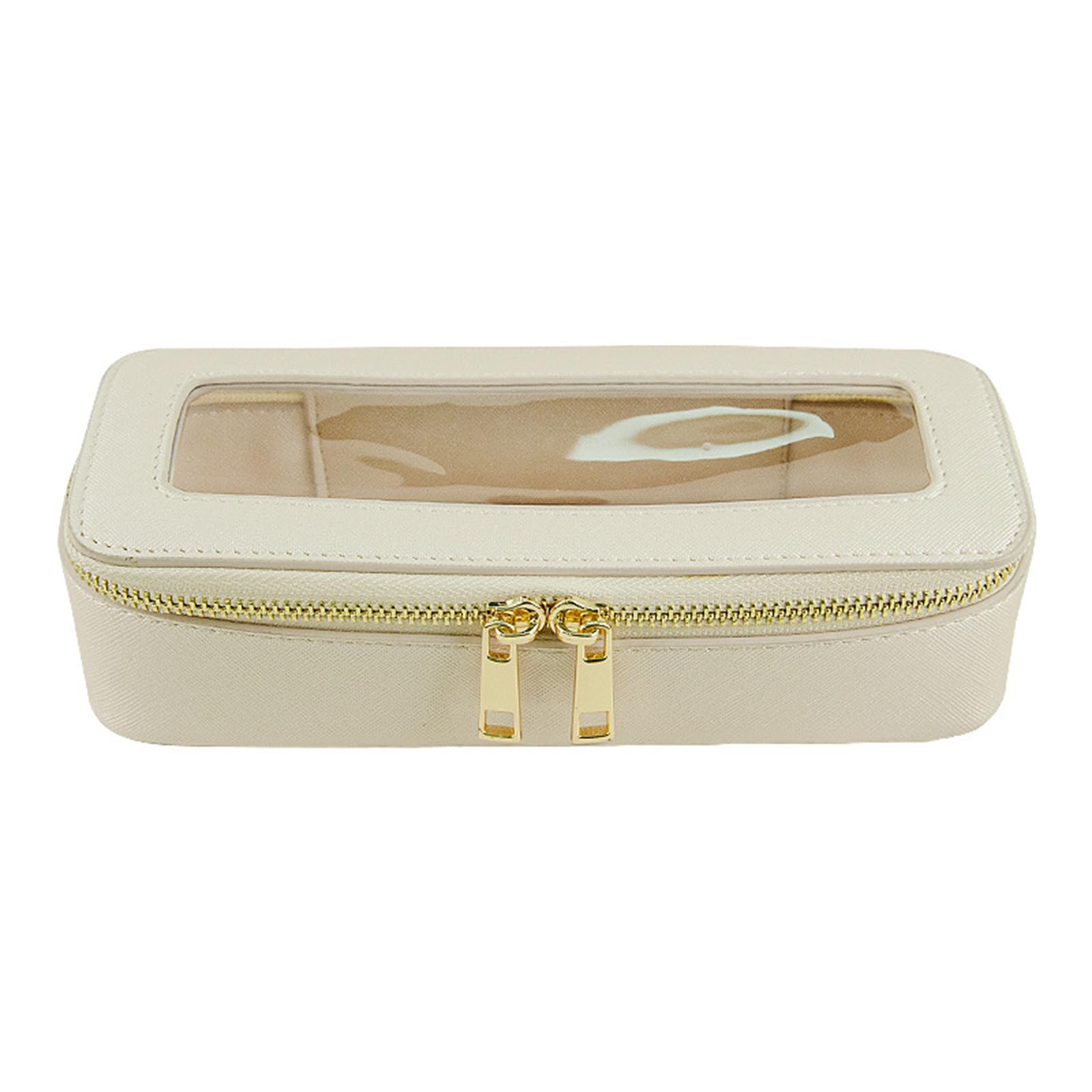 Obotsnoi Stylish Makeup Brush Organizers Box for Women and Professional with Sturdy PU PVC Materials and Elegant Designs Makeup Storage