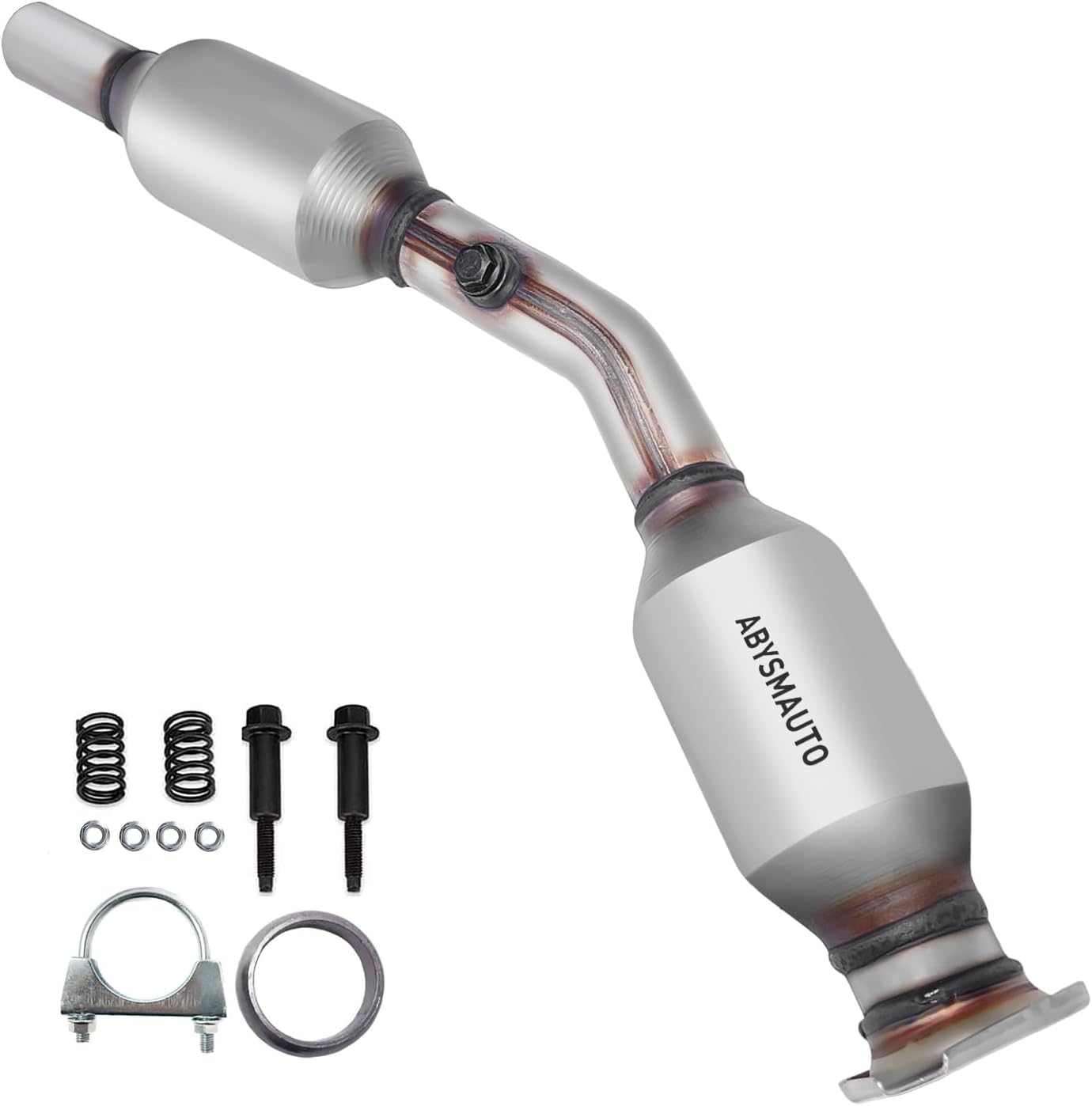 Amazon.com: FOMIUZY High Flow Front Catalytic Converter Kit Direct-Fit ...