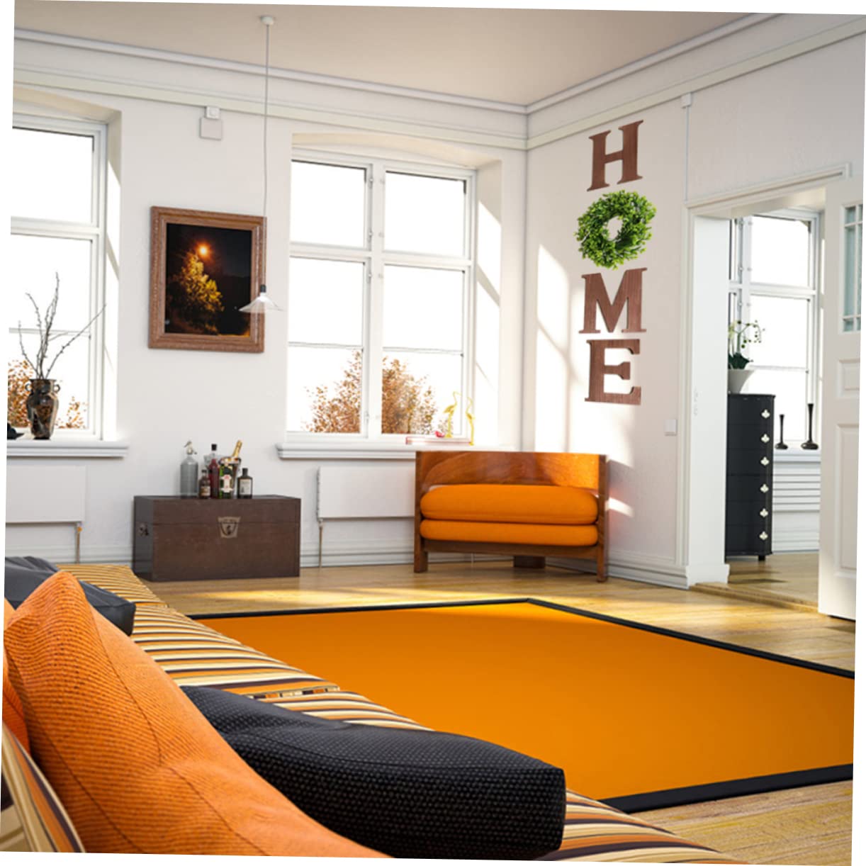 Zerodeko Decoración De Letras De Madera Adornos Colgantes De Madera Letras Home Adornos De Pared Diy Para Decoración Del Hogar Para Salas De Estar y Paredes