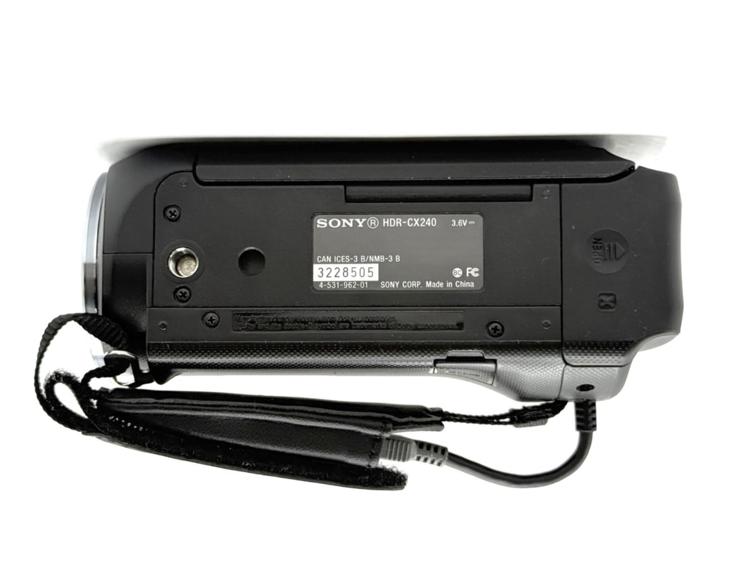 Amazon.com : Sony HDR-CX240/B Full HD 9.2 MP Camcorder with 27x