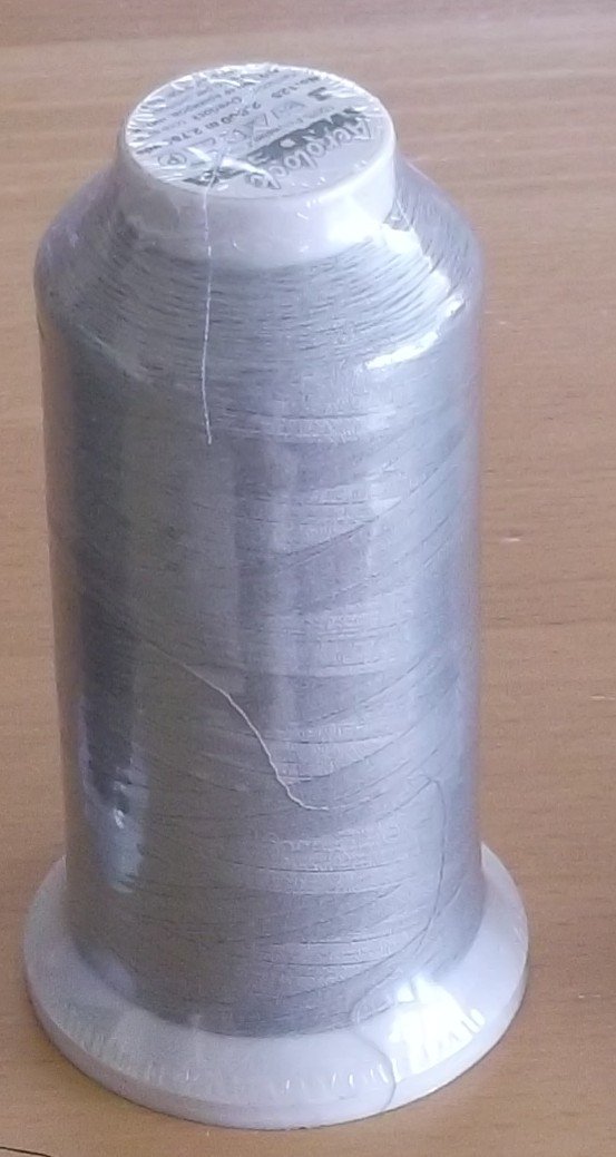 Aerolock M9128-8100 Overlock Thread, Polyester, 8100 Grey, 2500 m, Metre